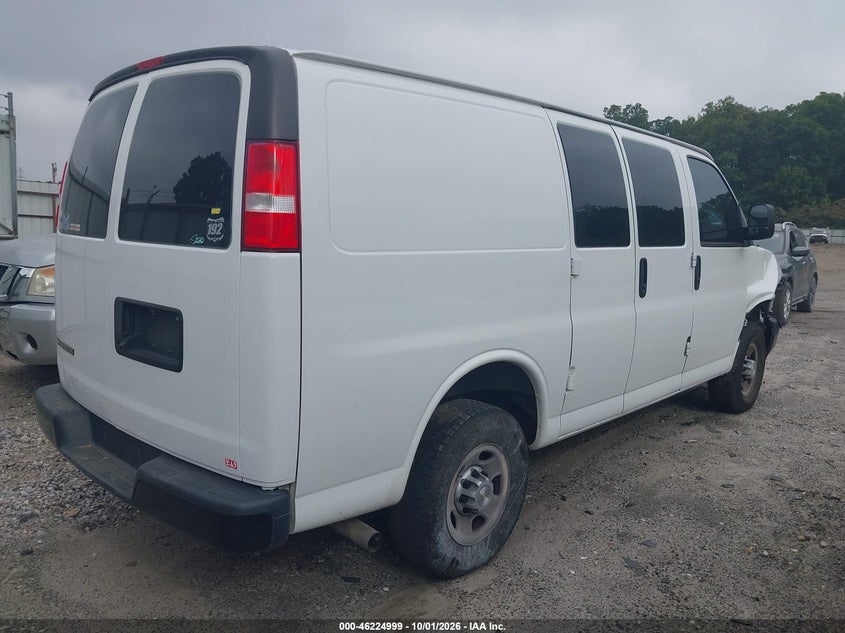 Vin: 1gcwgafp7n1269887, lot: 46724988, chevrolet express cargo rwd 2500 regular wheelbase wt 20224