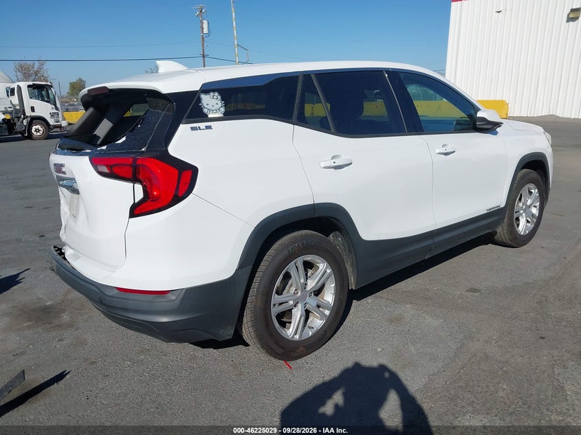 Vin: 3gkalmev9jl201475, lot: 46725017, gmc terrain sle 20184