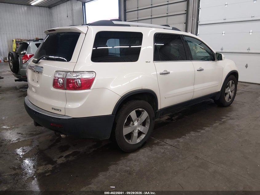 Vin: 1gkkvred7cj116857, lot: 46725069, gmc acadia slt-1 20124