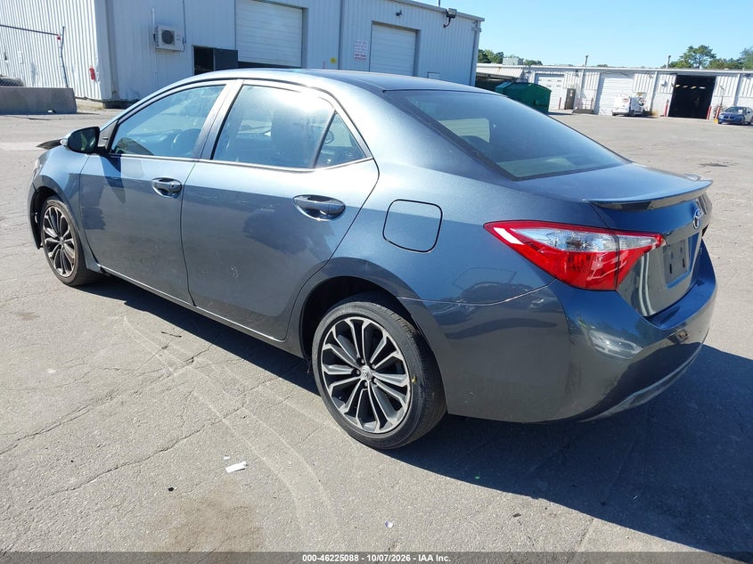 Vin: 2t1burhe9fc341235, lot: 46725076, toyota corolla s plus 20153