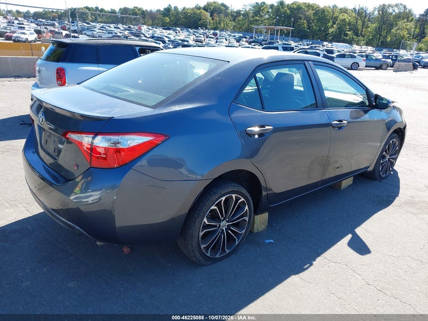 Vin: 2t1burhe9fc341235, lot: 46725076, toyota corolla s plus 20154