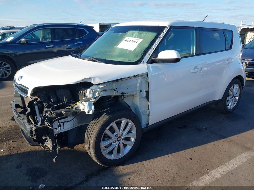 Vin: kndjp3a53j7901111, lot: 46725079, kia soul + 20182