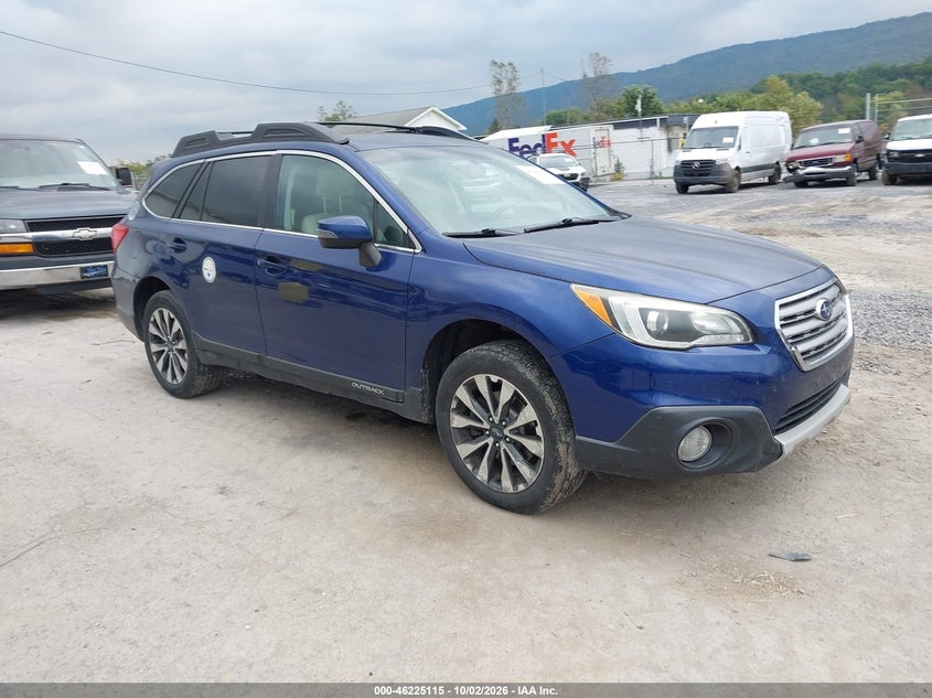 Vin: 4s4bsajc1f3216959, lot: 46725103, subaru outback 2.5i limited 2015 img_1