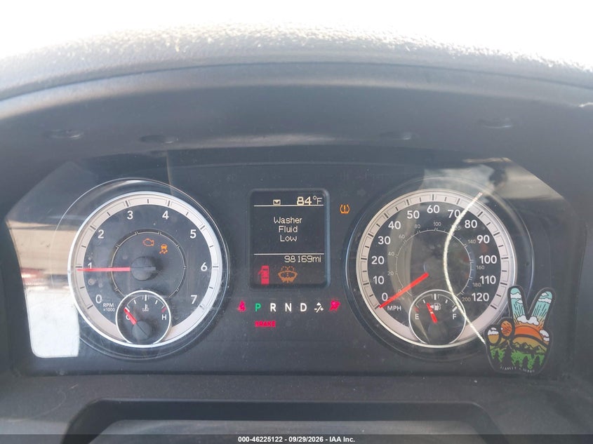 RAM 1500 2017 VIN 3C6JR6ATXHG613358