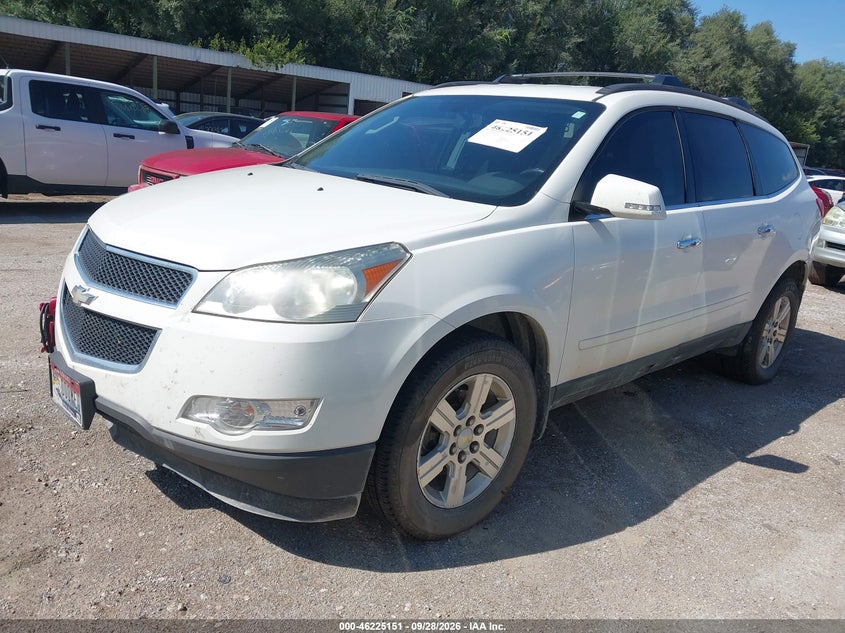 Vin: 1gnkvged2bj220906, lot: 46725139, chevrolet traverse 1lt 20112