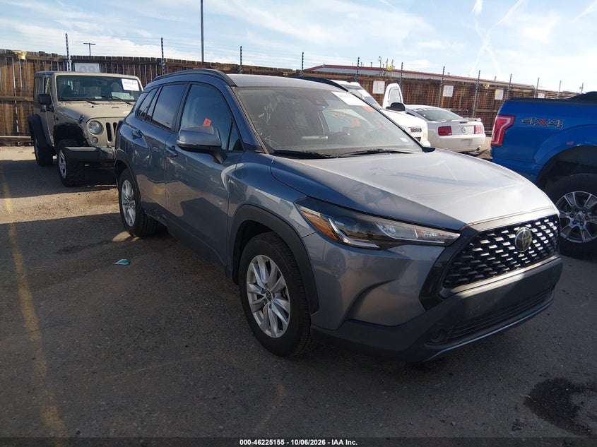 Vin: 7mubaabg7nv028622, lot: 46725143, toyota corolla cross le 20221