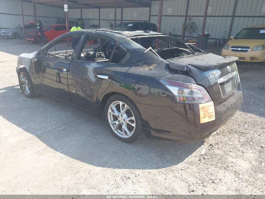 NISSAN MAXIMA 2012 VIN 1N4AA5AP1CC867085