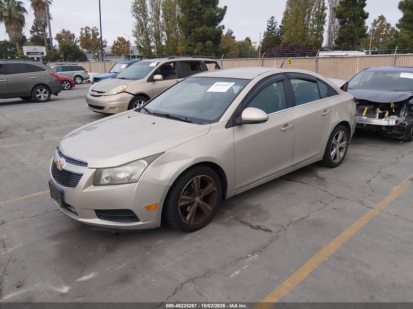 2012 Chevrolet Cruze 2Lt, Удар сзади, IAAI, VIN 1G1PG5SC1C7242752 — фото 2