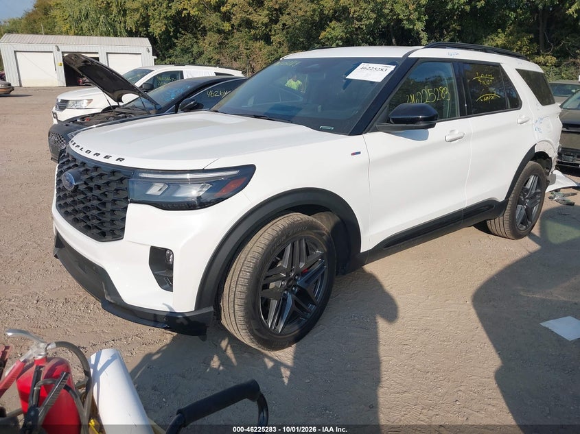 Vin: 1fmuk8kh6sgc42648, lot: 46725271, ford explorer st-line 20252