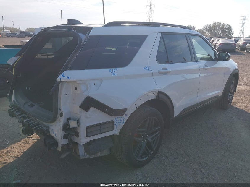Vin: 1fmuk8kh6sgc42648, lot: 46725271, ford explorer st-line 20254
