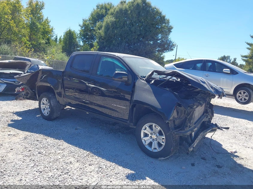 Vin: 1gcgscea5m1101112, lot: 46725296, chevrolet colorado 2wd  short box lt 20211