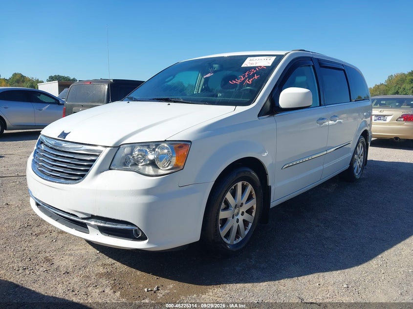 Vin: 2c4rc1bg5gr296079, lot: 46725302, chrysler town & country touring 20162