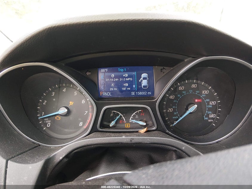 FORD FOCUS 2014 VIN 1FADP3F23EL158075