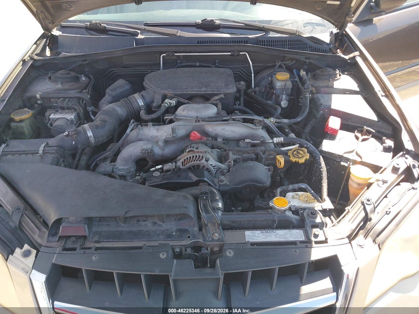 SUBARU OUTBACK (NATL) 2008 VIN 4S4BP61C787327784