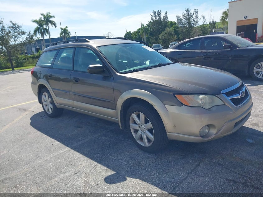 SUBARU OUTBACK (NATL) 2008 VIN 4S4BP61C787327784