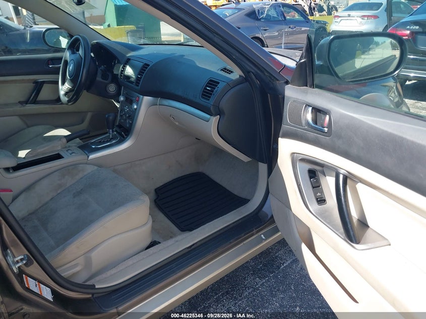 SUBARU OUTBACK (NATL) 2008 VIN 4S4BP61C787327784