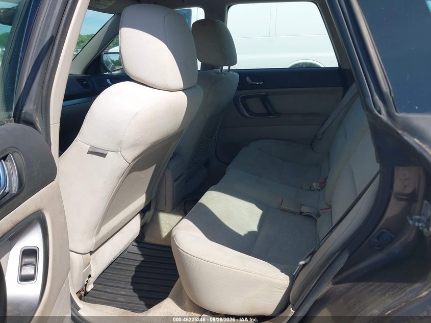 SUBARU OUTBACK (NATL) 2008 VIN 4S4BP61C787327784