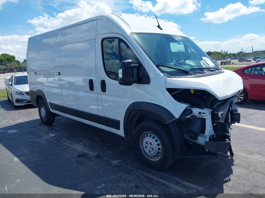 Vin: 3c6lrvdg4se530271, lot: 46725346, ram promaster 2500 tradesman high roof 159 wb w/pass seat 2025 img_1