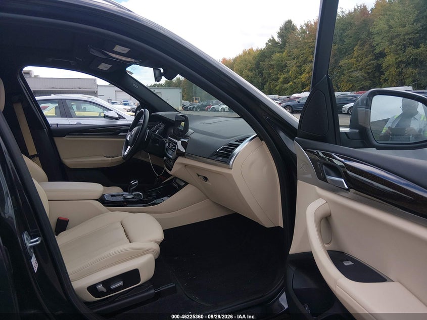 BMW X3 2022 VIN WBX57DP07NN177334