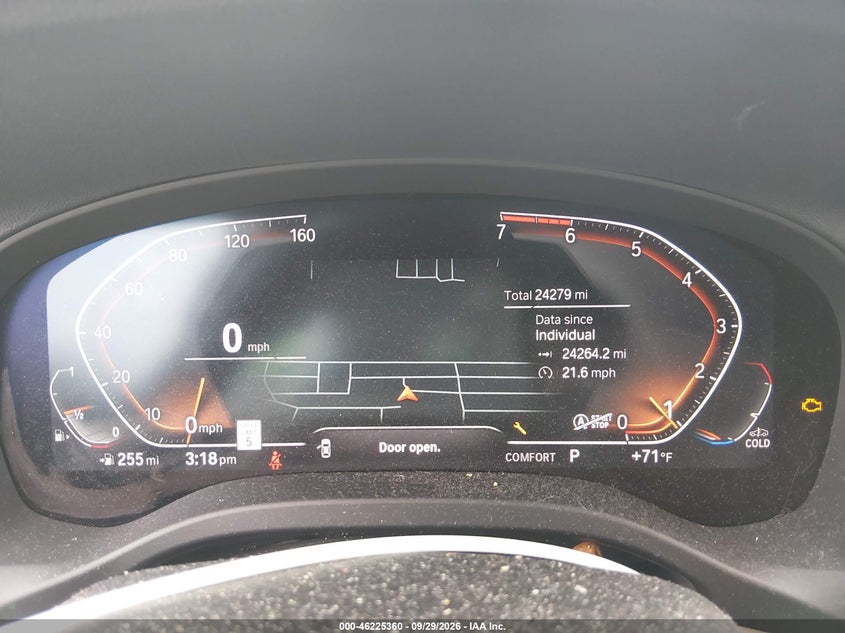 BMW X3 2022 VIN WBX57DP07NN177334