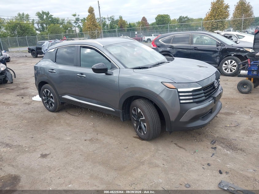 Vin: 3n8ap6cb4tl318215, lot: 46725352, nissan kicks sv 20261
