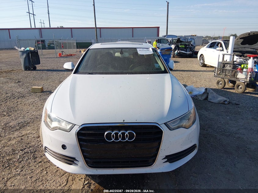 AUDI A6 2012 VIN WAUDFAFC3CN122718