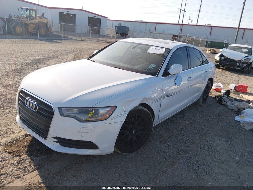 AUDI A6 2012 VIN WAUDFAFC3CN122718