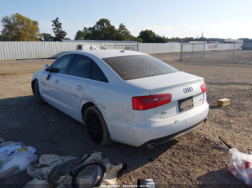 AUDI A6 2012 VIN WAUDFAFC3CN122718