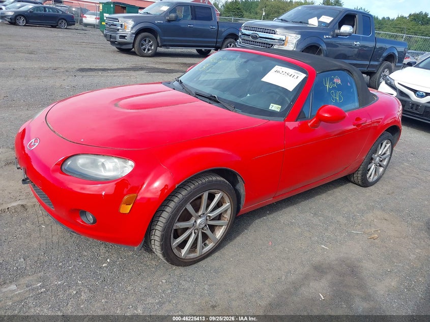 2007 Mazda MX-5, Звичайний знос, IAAI, VIN JM1NC25FX70131260 — фото 2