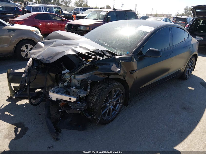 Vin: 5yj3e1ea7pf512968, lot: 46725407, tesla model 3 rear-wheel drive 20232