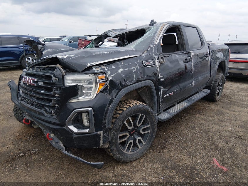 Vin: 1gtp9eel5mz389370, lot: 46725416, gmc sierra 1500 4wd  short box at4 20212