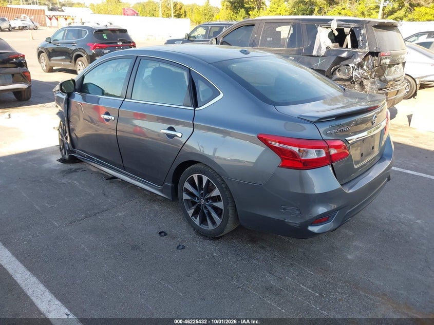 Vin: 3n1ab7ap7ky346075, lot: 46725420, nissan sentra sr 20193