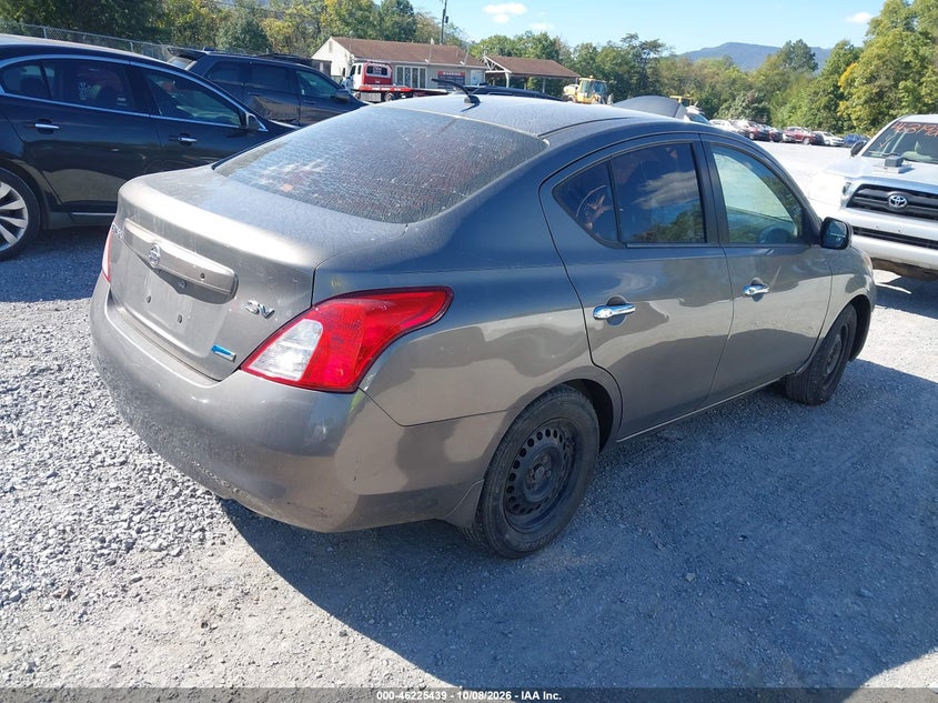 Vin: 3n1cn7ap7cl865173, lot: 46725427, nissan versa 1.6 sv 20124