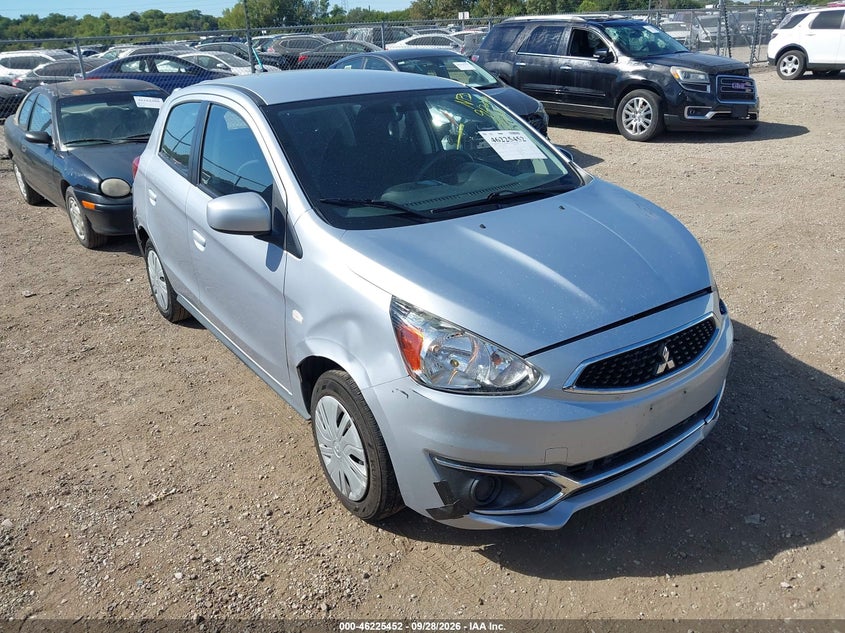 Vin: ml32a3hj4jh015076, lot: 46725440, mitsubishi mirage es 20181
