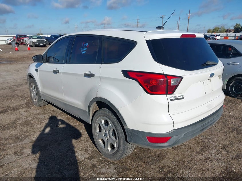 Vin: 1fmcu0f76kuc03116, lot: 46725513, ford escape s 20193