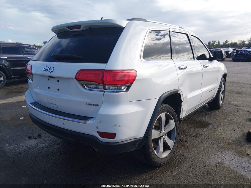 Vin: 1c4rjebg1fc848827, lot: 46725552, jeep grand cherokee limited 20154