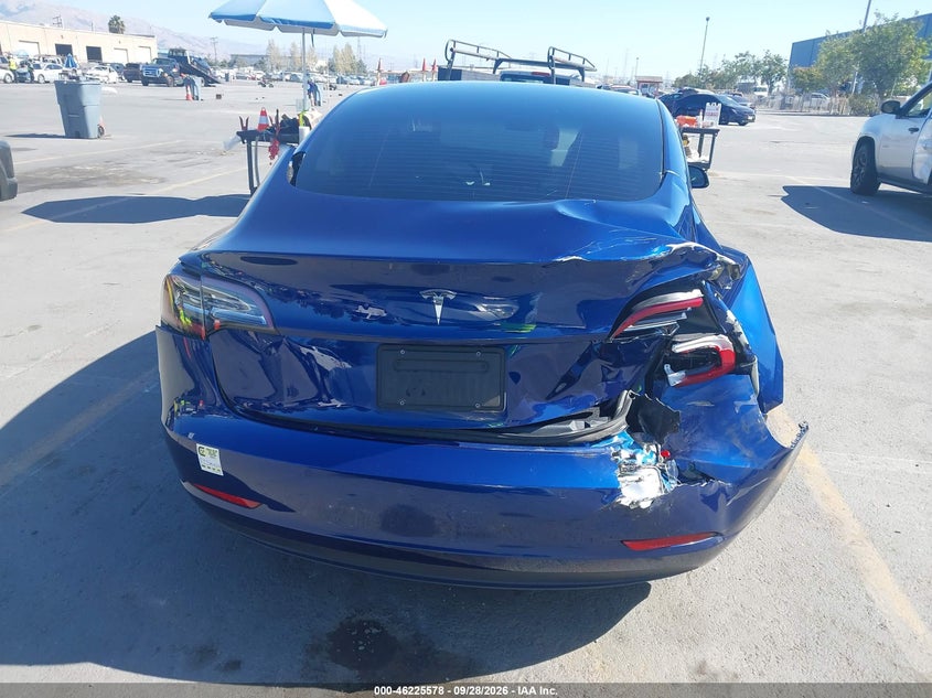 TESLA MODEL 3 2022 VIN 5YJ3E1EA4NF164611