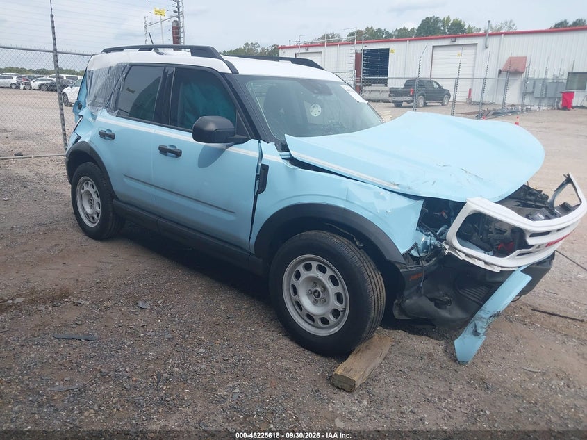 Vin: 3fmcr9g68rre21359, lot: 46725606, ford bronco sport heritage 2024 img_1