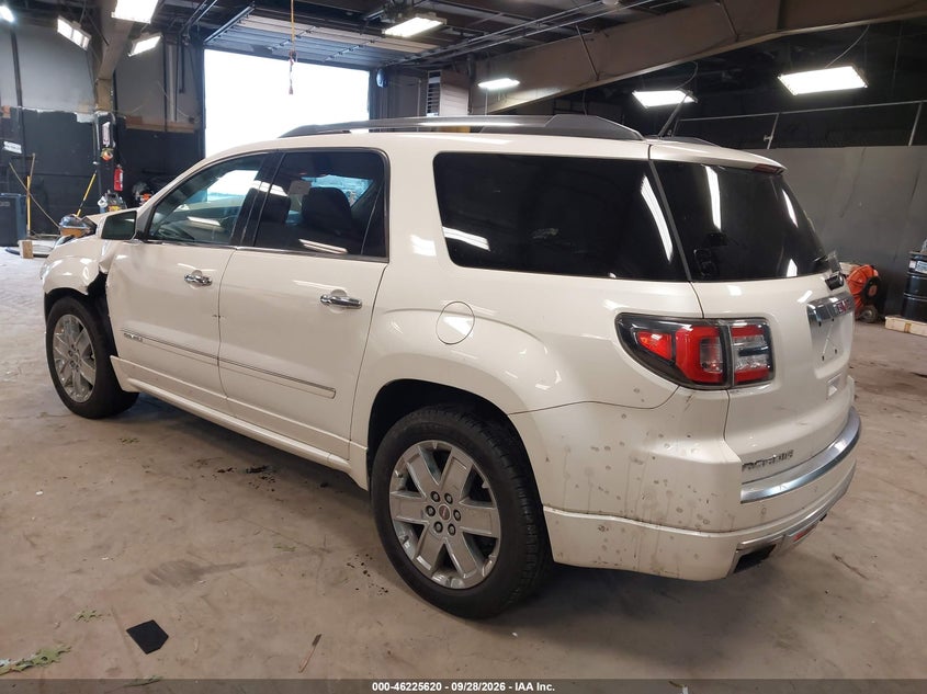 Vin: 1gkkrtkdxfj188419, lot: 46725608, gmc acadia denali 20153