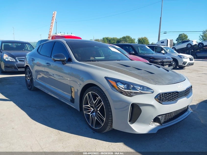 Vin: knae55lcxp6127448, lot: 46725610, kia stinger gt2 2023 img_1