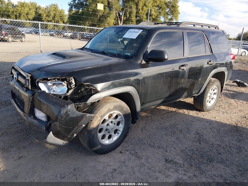 Vin: jtebu5jr3d5132780, lot: 46725670, toyota 4runner trail 20132