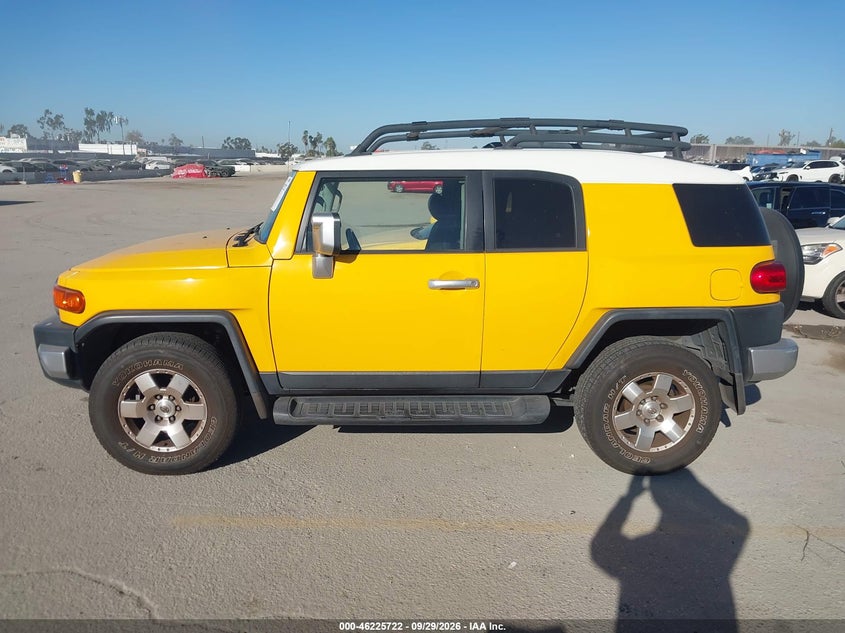 TOYOTA FJ CRUISER 2007 VIN JTEBU11F470006136