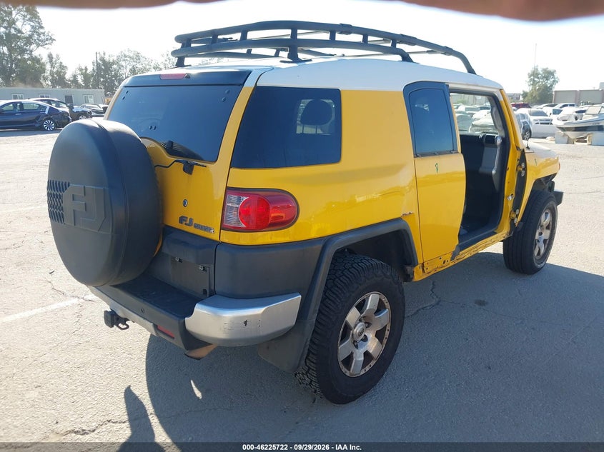 TOYOTA FJ CRUISER 2007 VIN JTEBU11F470006136