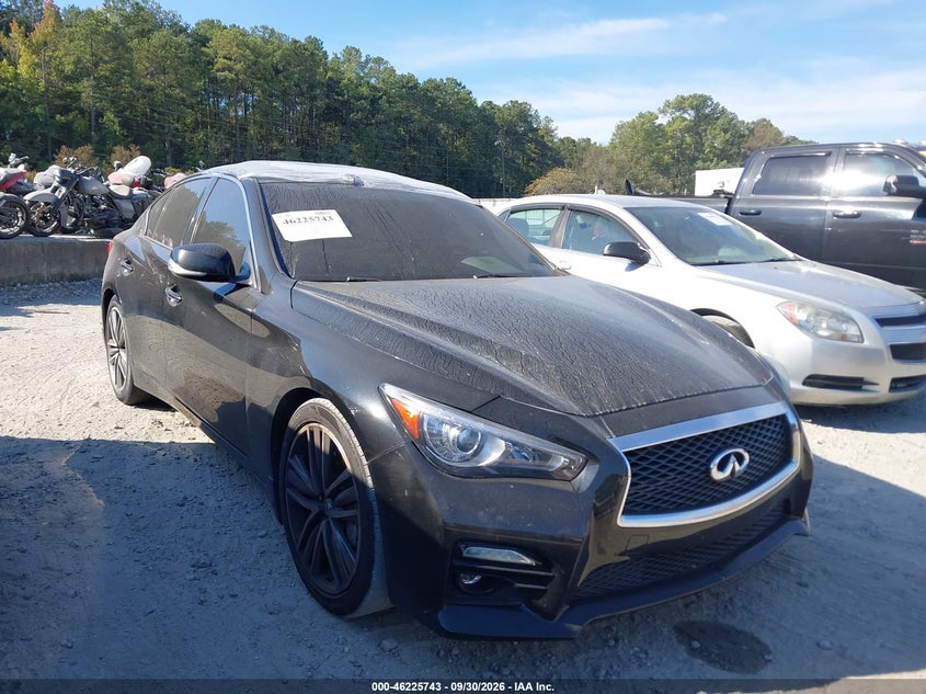 Vin: jn1bv7ap7fm354617, lot: 46725731, infiniti q50 sport 2015 img_1