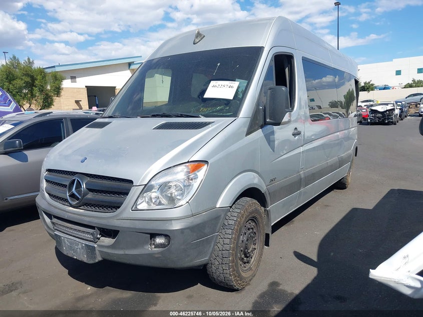 Vin: wdzpe8cc3b5581133, lot: 46725734, mercedes-benz sprinter 2500 high  roof 20112