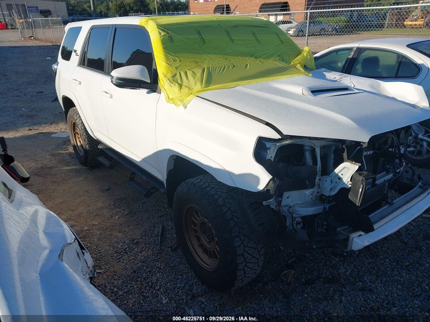 Vin: jtebu5jr1l5833137, lot: 46725739, toyota 4runner trd off road premium 20201