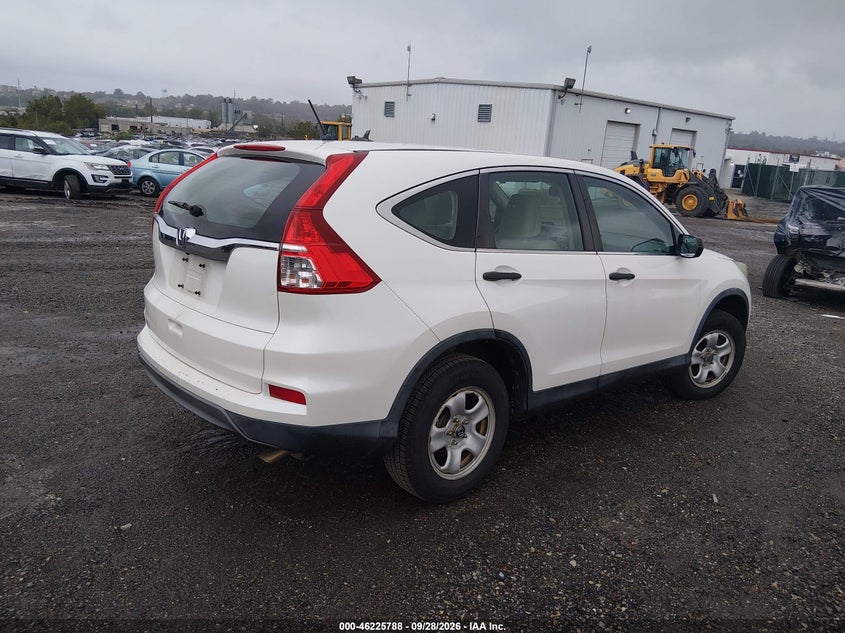 HONDA CR-V 2016 VIN 5J6RM4H35GL001357