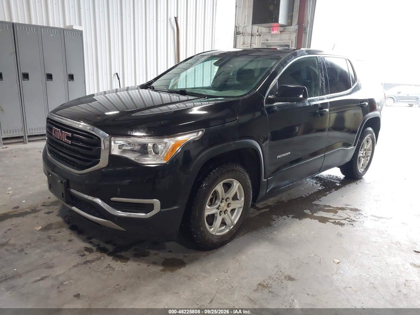 2019 GMC Acadia Sle-1, Обычный износ, IAAI, VIN 1GKKNRLA2KZ256453 — фото 2
