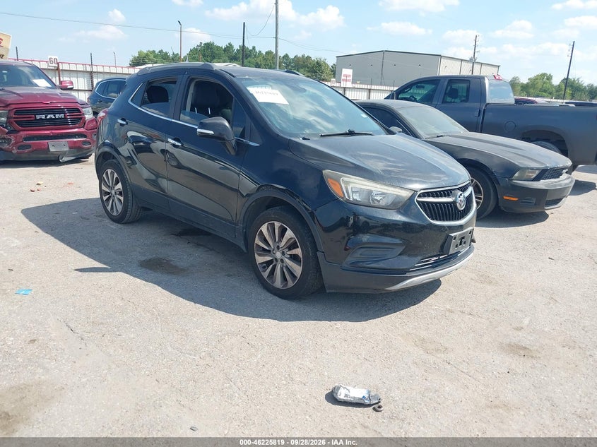 Vin: kl4cjasb2hb054716, lot: 46725807, buick encore preferred 20171
