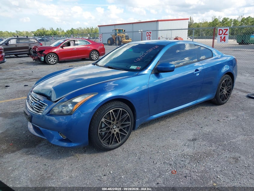 2012 Infiniti G37 X, Front End, IAAI, VIN JN1CV6EL2CM472155 — photo 2